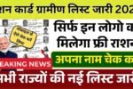 Ration Card Gramin List 2025: खाद्य सुरक्षा सूची जारी, ऐसे चेक करें राज्यवार ग्रामीण राशन कार्ड लिस्ट